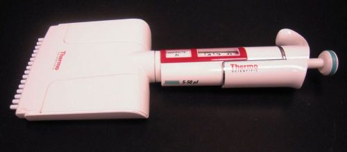 Thermo scientific finnpipette f1-16 multichannel pipette 5-50µl for sale
