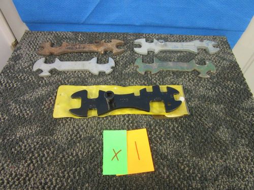 5 WELDING TANK WRENCHES CONGOA RADNOR OXYGEN ACETYLENE REGUALTOR MULTI TOOL