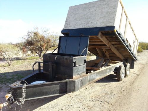 Dump Trailer, Construction, Landscaping