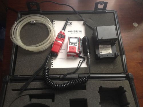 RKI GX-2001 CONFINED SPACE KIT 4 GAS MONITOR W/RP-6 PUMP