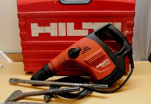 Hilti TE 500-AVR Demolition Hammer-Good Condition!