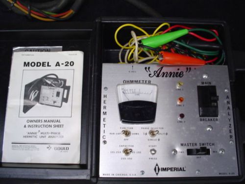 ANNIE MODEL A-20 MULTI PHASE ANALYZER