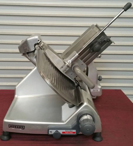 Hobart 2812 Manual 12&#034; Meat Cheese Slicer &amp; NEW Sharpener #2618 NSF Deli Market