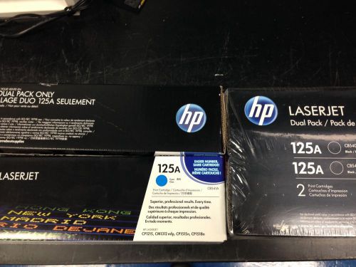 4 Pk Hp 125a Toner 2 Black 2 Blue