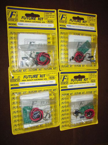 Down Converters Future Kit FK805, 12 Volt to 6-9 Volt, New, Lot of 4 units