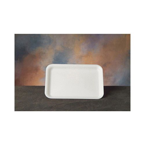 Genpak Supermarket Tray in White, 125/Bag