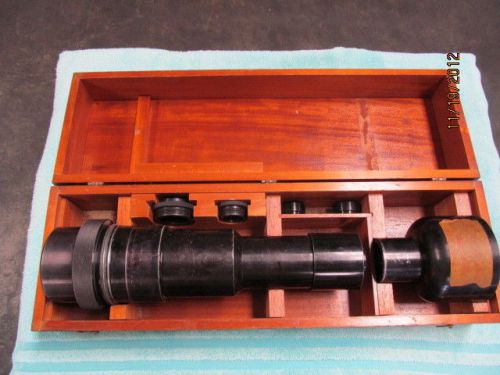 JONES &amp; LAMSON 10X COMPARATOR LENS w/4&#034; Condensing Lens