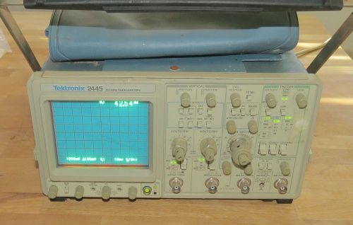 Tektronix 2445 150 Mhz Oscilloscope Scope