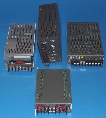 Lot 4 Nemic/Densei Lambda 5V / 12V /15V Dc Power Supply MPU/JWS/WES / Warranty