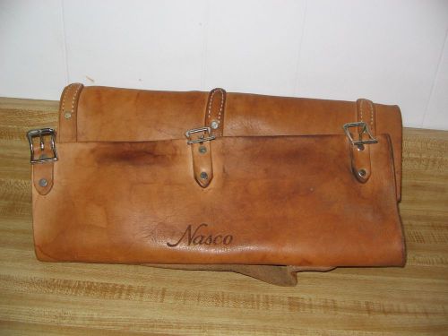 Missouri style 14&#034; leather av carrying case for sale