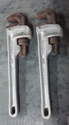 **Ridgid** 10&#034; Aluminum  Straight Pipe Wrench P/N: 31090