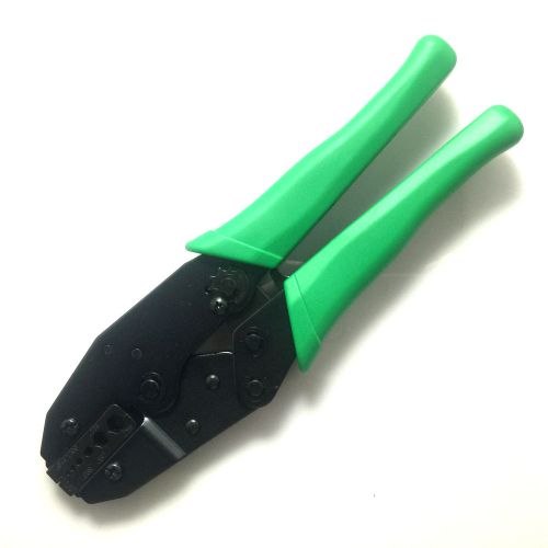 Coax Crimp Tool for RG-58, RG-59, RG8X, RG-174, LMR-100, LMR-240, Fiber Optic