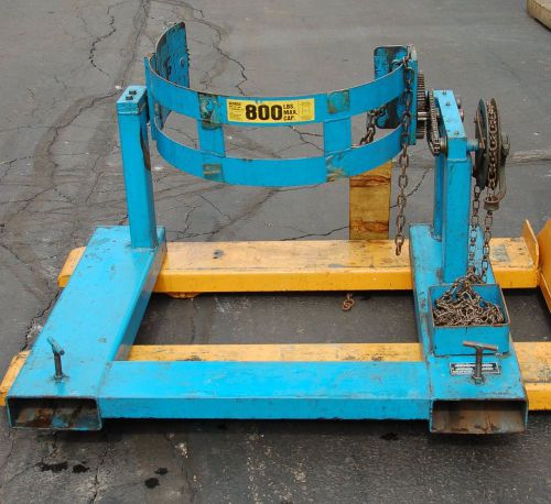 MORSE Manual Forklift Carrier Drum Lifts - model 285A