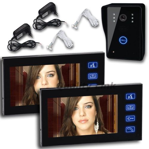 7&#034; Color Door Phone LCD Bell Video Handsfree Intercom Camera IR Home Night