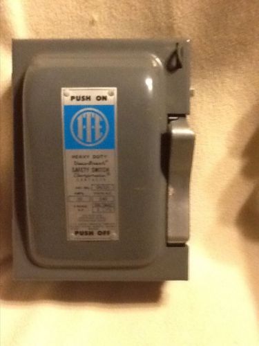 NEW Bulldog Heavy Duty Vacu Break Safety Switch 30 Amp 240 Volts