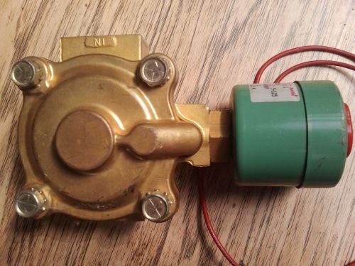 ASCO  Automatic Switch Company 120 VAC Brass Water Valve