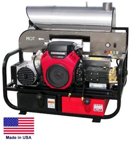 PRESSURE WASHER Hot Water - Skid Mounted - 5.5 GPM  3500 PSI - 20 Hp Honda 115V