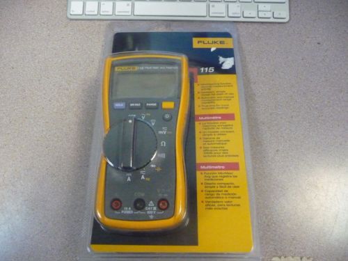 Fluke 115 Compact True-RMS Digital Multimeter New