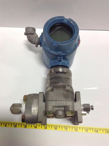 ROSEMOUNT PRESSURE TRANSMITTER 300S1AAM5E5 W/ 3051S2CD3A2F12A1AM5B1D2E5