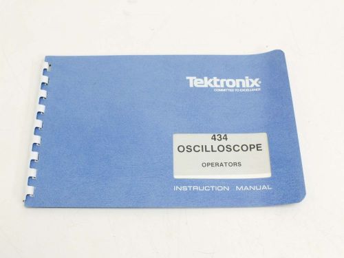 Tektronix 434 Instruction Manual 070-1131-00