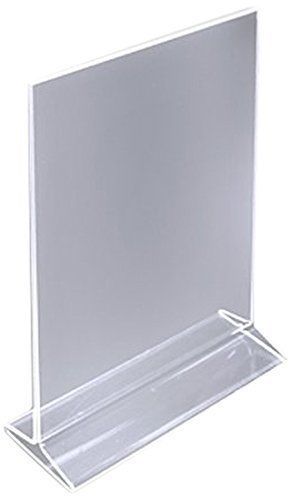 Acrylic Sign Holder Restaraunt Grade Clear Signs Menus Table Card Holder Wedding