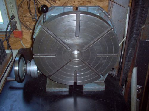 Troyke 15&#034; rotary table model U15