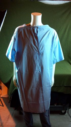 Hospital Gown Polyester-Cotton Blend Lot 0f 10 NEW