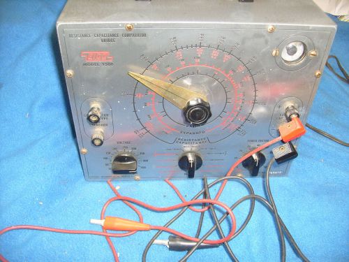 Eico Resistance Capacitance Bridge Tester 950B Audio Amplifier Hi-Fi Stereo Tube