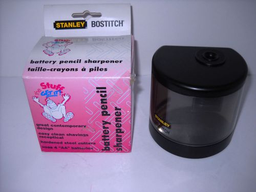 Stanley Bostitch Battery Pencil Sharpener NEW