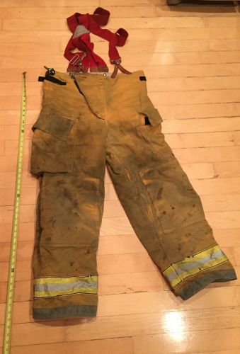 Globe Large Mens pants Turnout Gear Fire Fighter jacket uniform 34 30 32