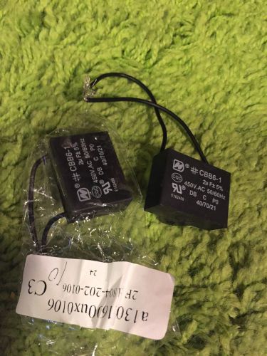 Set Of Two CBB6-1 Capacitors