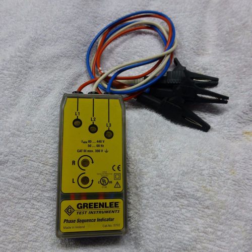 Greenlee Phase Rotation Meter #5702