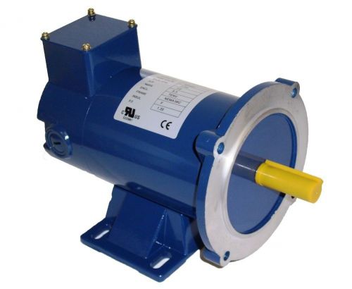 Dc motor, 1/3hp, 56c, 180v/1750rpm, tenv, permanent magnet for sale