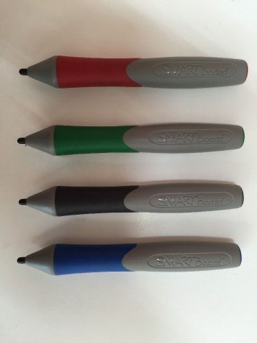 SMART BOARD STYLUS PENS MARKER ERASER FOR 600 SERIES SET RED GREEN BLUE BLACK