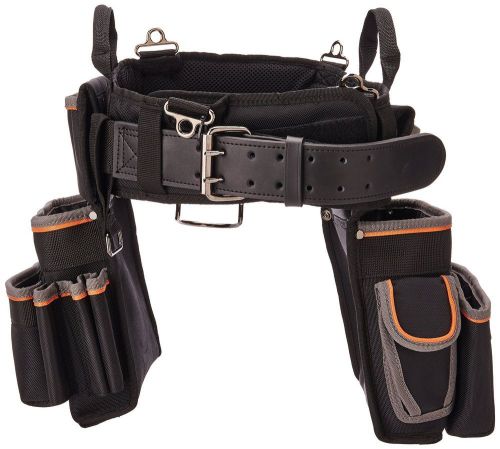 NEW KLEIN 55428 TRADESMAN PRO ELECTRICIAN&#039;S TOOL BELT (LARGE)