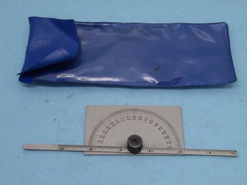 Protractor Depth Gauge  Gage Rule