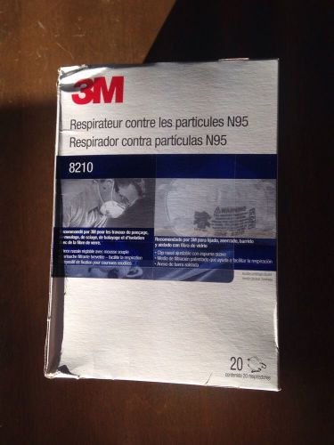 3M Particulate Respirator 8210, N95 (Pack of 20)