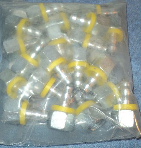 QTY (20) Ritter (Parker) 3CA82-12-6 Hose Fittings Reusable Hose to Tube PUSH-LOK