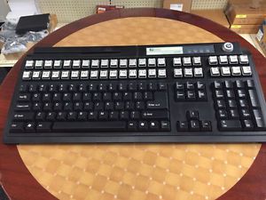 Logic Controls LK-1800 Programmable Keyboard w/MSR, PS/2 Conector