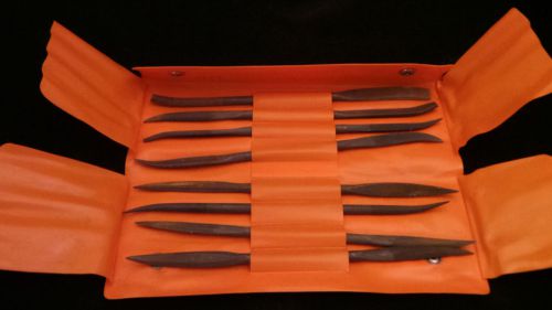 NEW King Machinery Precision Diemakers Riffler Files 8 Piece Set USA Made / Ship