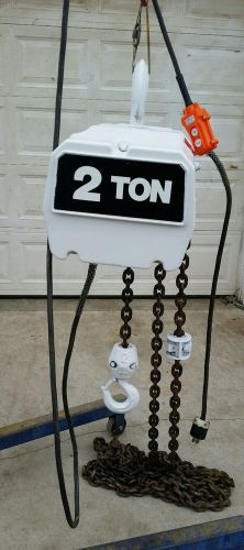 COFFING 2 TON ELECTRIC CHAIN HOIST