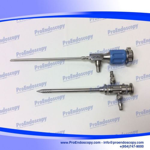 Stryker Ideal Eyes 502-704-030 Autoclavable Arthroscope w/ 747-031-650 Cannula