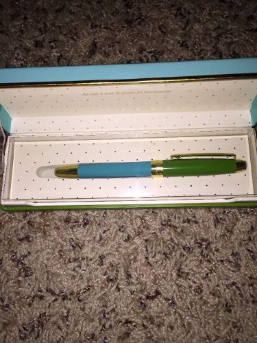 Kate Spade Ball Point Pen Green Blue