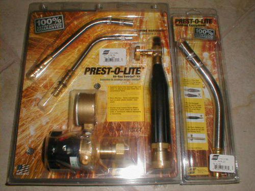 New Prest-o-lite  Acetylene turbotorch turbo torch set