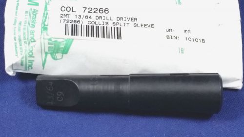 NEW Collis MT2 2MT #2 Morse Taper 13/64&#034; Split Sleeve Tap Driver 72266 Expedited