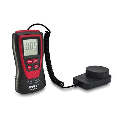 Pyle PLMT12 Handheld Lux Light Meter Photometer with 20000 Lux Range 2X Per S...