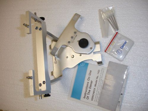 Dental Lab Equipment: Denar Vericheck Articulator