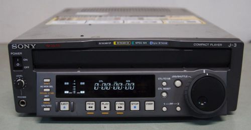 Sony J-3 Compact Betacam Player