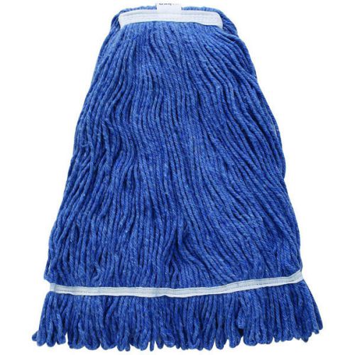 WINCO 24OZ WET MOP HEAD BLUE - MOP24-C