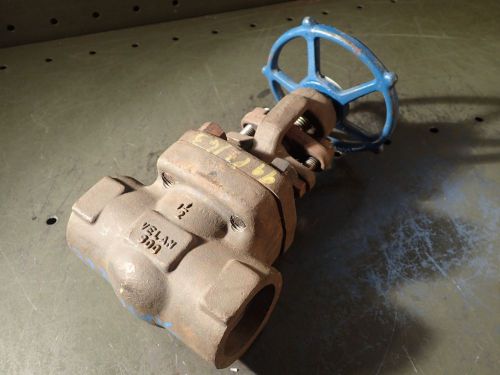 Velan Class 800 Gate Valve 1-1/2&#034; Socket Weld A105N Steel 1975 PSIG @ 100F